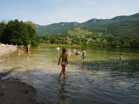 Plage du Lac de St Jean de Chevelu