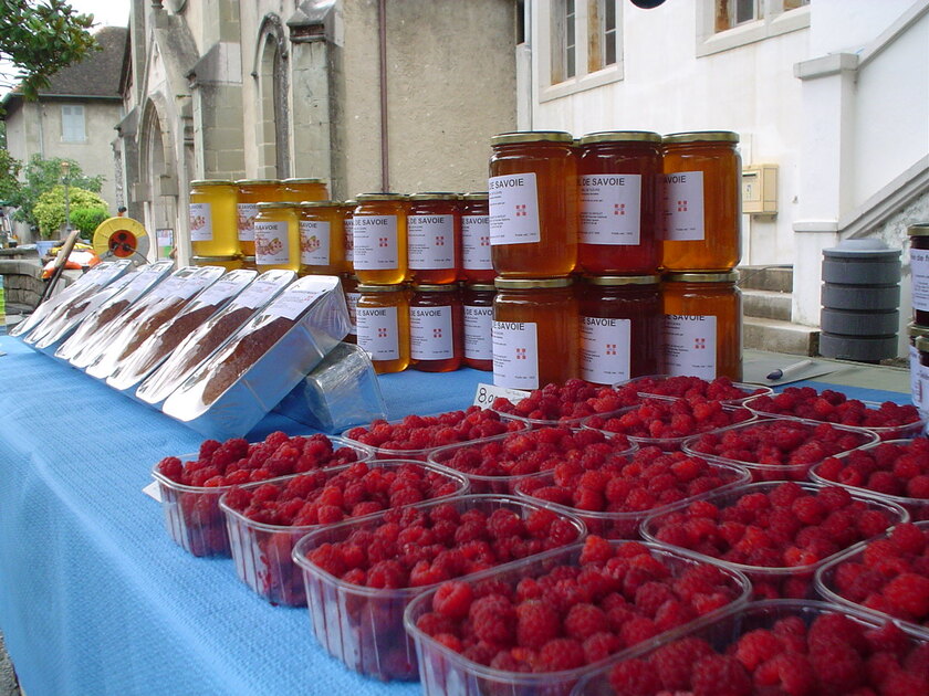 © Marché - Office de Tourisme du Bourget-du-Lac / Mont du Chat