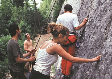 Site d'escalade La Falaise de Lierre