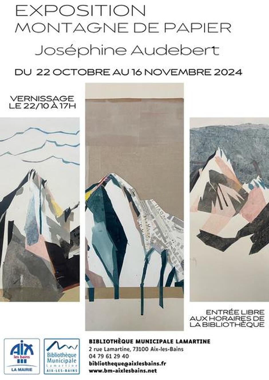 © EXPOSITION "Montagne de papier" - Laure Mouchetan Verny