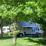 © Aire camping car - libre de droit