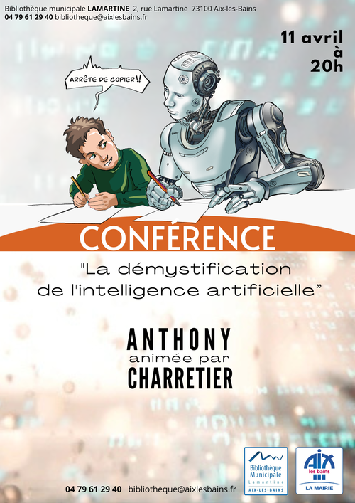 Conférence "La démystification de l'intelligence artificielle"