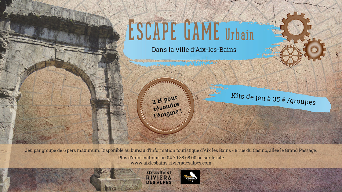 © escapegame-aixlesbainsrivieradesalpes - OTI Aix les Bains Riviera des Alpes