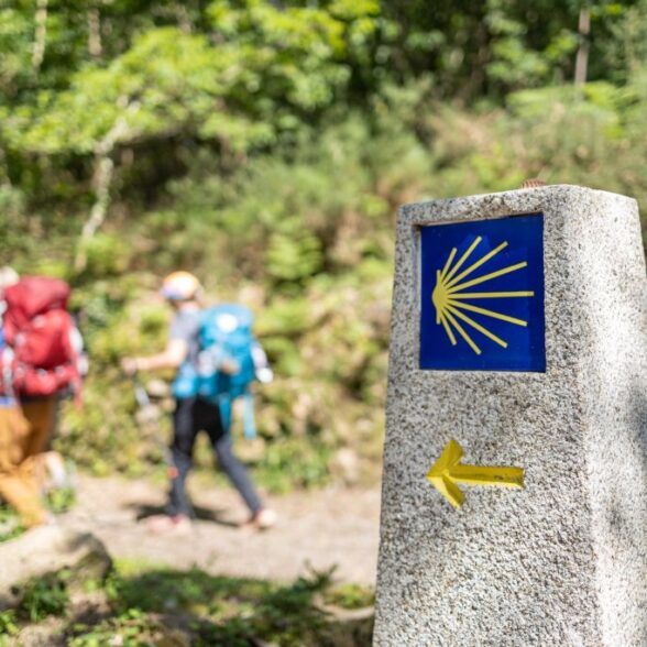 Itinéraire du chemin de Saint Jacques de Compostelle