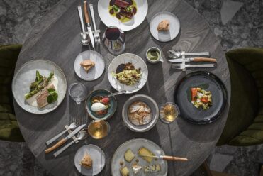 Repas luxueux à La Table Floralie